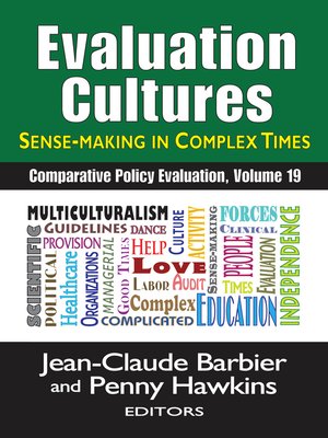 cover image of Evaluation Cultures